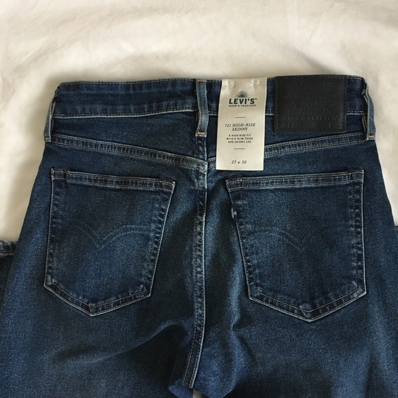 Levi’s Made & Crafted high-rise skinny - NWT - Picture 4 of 6